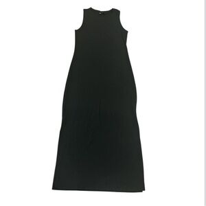 32 Degrees New Black XS Ribbed Sleeveless Maxi Dress